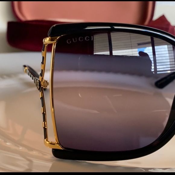 Gucci oversized square sunglasses - Picture 4 of 15